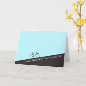 Nog niet over de heuvel - Fietsen - Naam toevoegen Kaart (Gele Bloem)