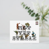 Nog niet stabiel briefkaart (Staand voorkant)