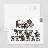 Nog niet stabiel briefkaart (Voorkant / Achterkant)