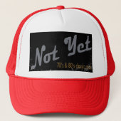 Nog niet trucker pet (Voorkant)