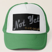 Nog niet trucker pet (Voorkant)