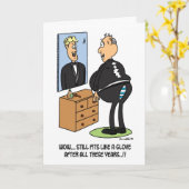 Nog pasvormen zoals een handschoen… kaart (Gele Bloem)