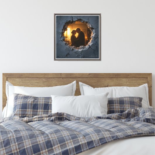 Nog Samen Canvas Afdruk (Insitu (Slaapkamer))
