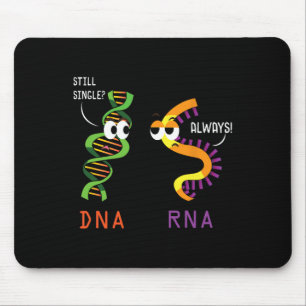 Nog Single Dna Altijd Rna Grappige Wetenschap Biol Muismat