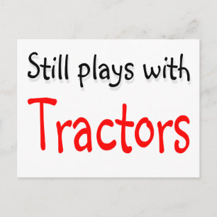 Nog speelt met Tractors Briefkaart