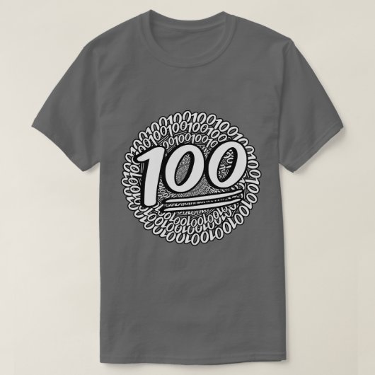 Nog steeds 100 t-shirt (Design voorkant)