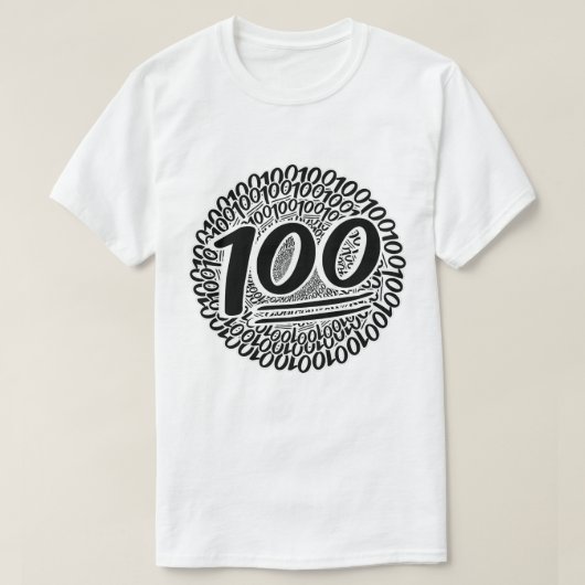 Nog steeds 100 t-shirt (Design voorkant)
