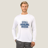Nog steeds aan het helen van binnen – Hersenschade Tri-Blend Shirt (Voorkant)