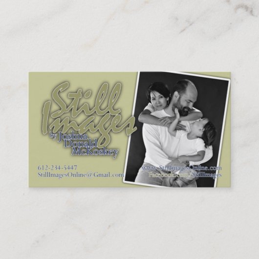 Nog steeds Afbeeldingen Visitekaartjes (Voorkant)