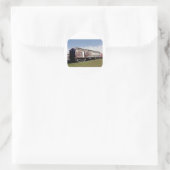 Nog steeds afgespeeld met treinen ronde sticker (Tas)