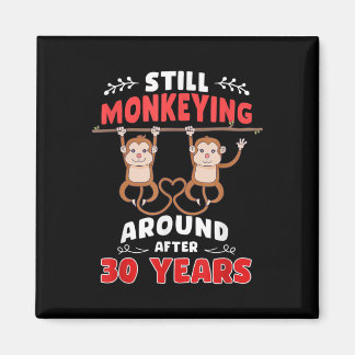 Nog steeds apen rond 30 jaar huwelijksjubileum magneet