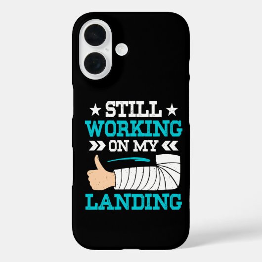 Nog steeds bezig met mijn landing, overlevende van Case-Mate iPhone case (Achterkant)