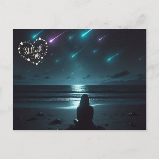 Nog steeds bij mij - Grief Support Briefkaart (Voorkant)