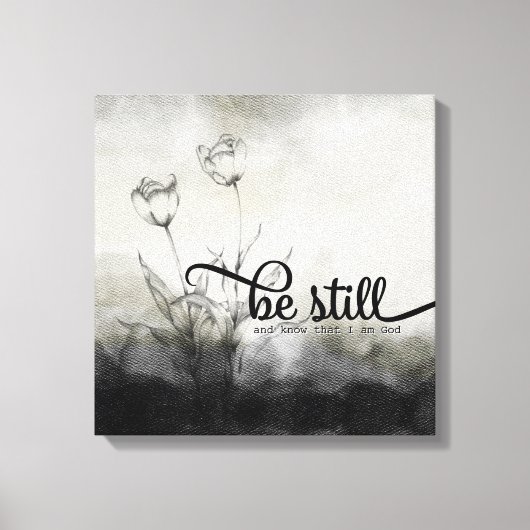 Nog steeds bijbelprijsopgave met Tulks Canvas Afdruk (Voorkant)