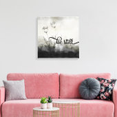 Nog steeds bijbelprijsopgave met Tulks Canvas Afdruk (Insitu (Woonkamer))