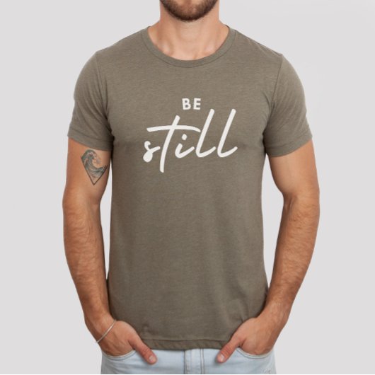Nog steeds bijbels Christelijk geloof T-shirt