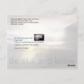 Nog steeds briefkaart (Achterkant)