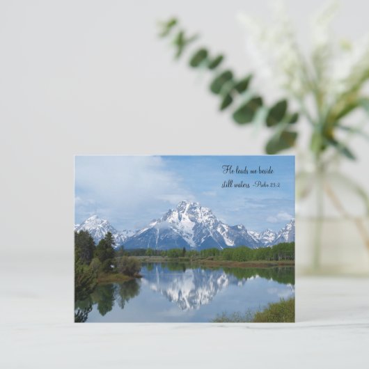 Nog steeds Briefkaart (Staand voorkant)