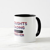 Nog steeds bufferend mok (Voorkant rechts)