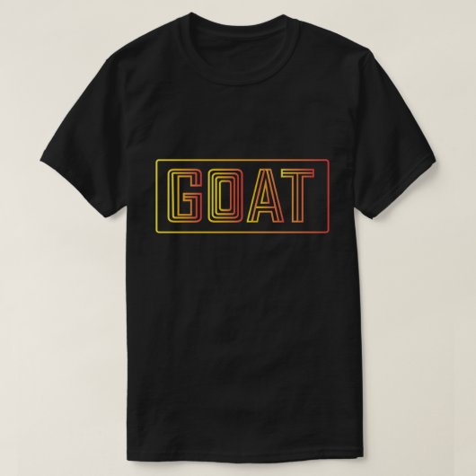 Nog steeds dat GOAT T-shirt (Design voorkant)