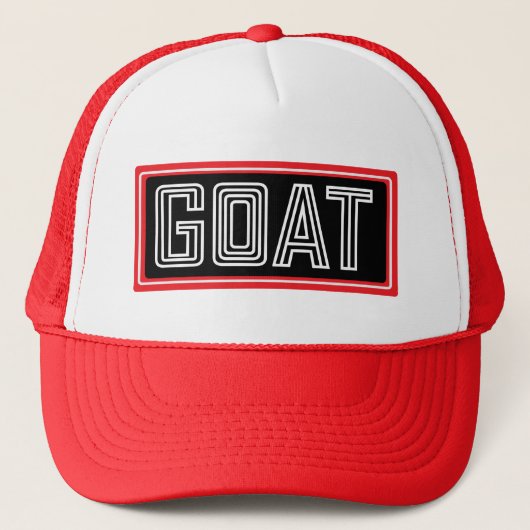 Nog steeds de G.O.A.T Trucker Pet (Voorkant)