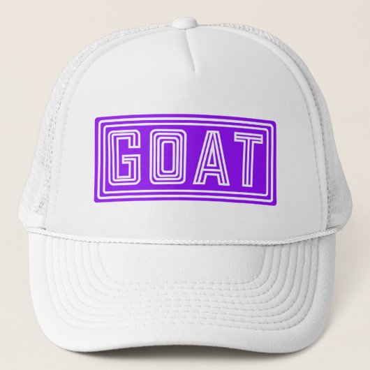 Nog steeds de GOAT Trucker Pet (Voorkant)