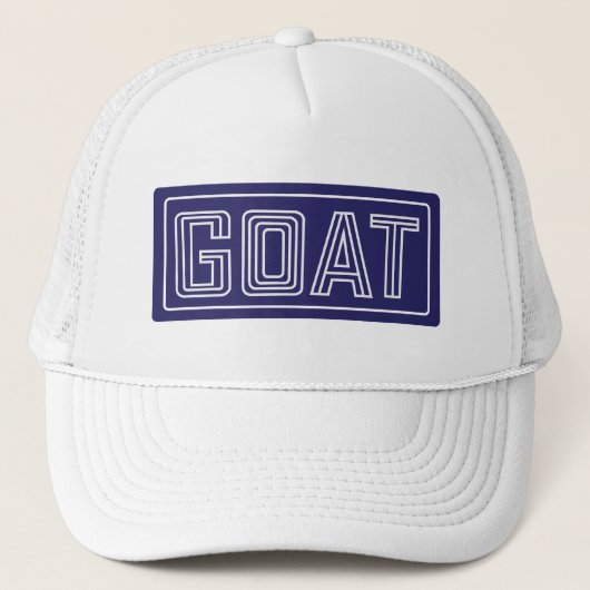 Nog steeds de GOAT Trucker Pet (Voorkant)
