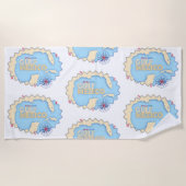 Nog steeds de handdoek van de Golf van Mexico (Voorkant)