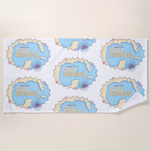 Nog steeds de handdoek van de Golf van Mexico (Voorkant)