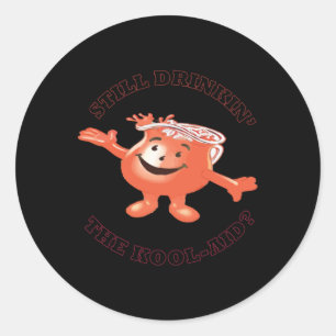 Nog steeds de Kool-aid Sticker drinken