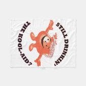 Nog steeds de Kool-aid Sticker drinken Fleece Deken (Voorkant (Horizontaal))