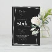 Nog steeds de One 50th Jubileum Black Party II Kaart (Staand voorkant)