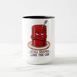 Nog steeds de vorm van het blik Cranberry saus Tha Mok