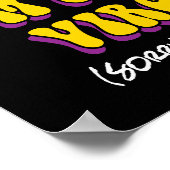 Nog steeds een maagd - ik bedoel Vegan! Funny Vege Poster (Hoek)