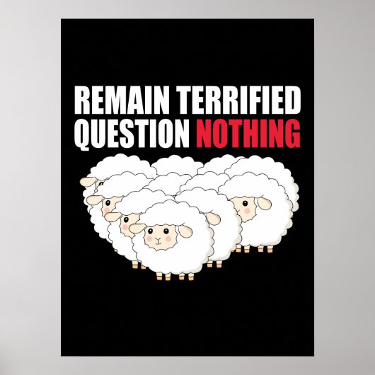 Nog steeds een terechte vraag... poster (Voorkant)