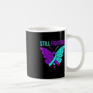 Nog steeds Fighting Happy Suicide Awareness Suppor Koffiemok