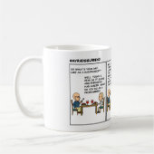 Nog steeds geen dokter koffiemok (Links)