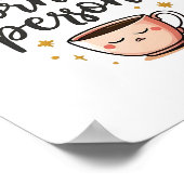 Nog steeds geen ochtendpersoon Grappig Poster - Sc (Hoek)