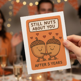 Nog steeds gek op jou na 5 jaar kaart