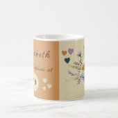 Nog steeds geweldig bij 70 verjaardag bloemencrème koffiemok (Center)