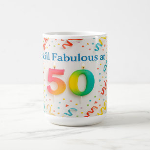 Nog steeds geweldig op 50 koffiemok
