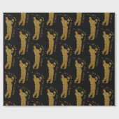 nog steeds golfers 50-59 cadeaupapier (Vlak)