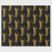 nog steeds golfers 80-89 cadeaupapier (Vlak)