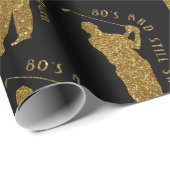 nog steeds golfers 80-89 cadeaupapier (Rol Hoek)