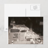 nog steeds graven briefkaart (Voorkant / Achterkant)