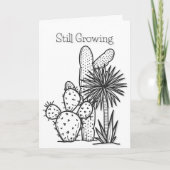 Nog steeds groeiend — Desert Ink Steunkaart Kaart (Voorkant)