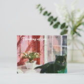 Nog steeds het leven denken aan jou briefkaart (Staand voorkant)