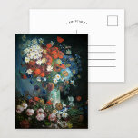 Nog steeds het leven met de Meadow Flowers | Vince Briefkaart<br><div class="desc">Toch leven we met beemdommen en Rozen (1886) van de Nederlandse postpressionist Vincent Van Gogh. Origineel kunstschilderij is een olie op het canvas die een nog leven van een overvloedige mix van bloemen in een vaas weergeeft. Gebruik de ontwerphulpmiddelen om douanetekst toe te voegen of het afbeelding te personaliseren.</div>