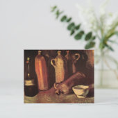 Nog steeds het leven van 4 stenen flessen door Vin Briefkaart (Staand voorkant)