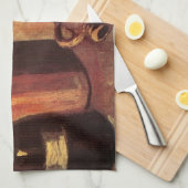 Nog steeds het leven van 4 stenen flessen door Vin Theedoek (Quarter Fold)